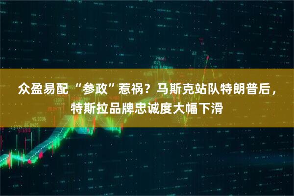 众盈易配 “参政”惹祸？马斯克站队特朗普后，特斯拉品牌忠诚度大幅下滑